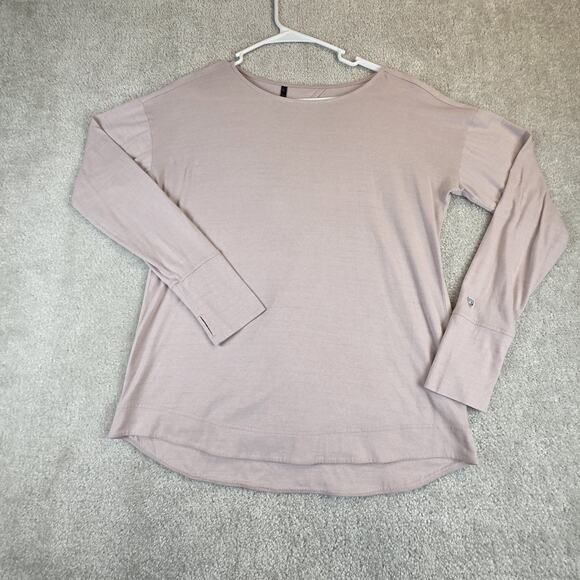 Kuhl Tops - Kuhl Intent Women's Long Sleeve Open Back Top Size M Pink Workout
